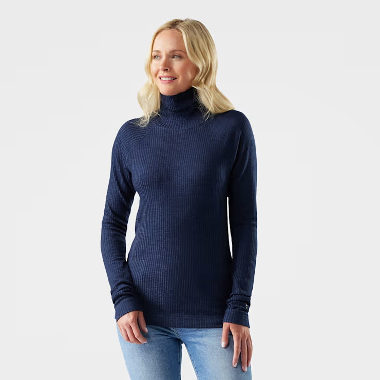Women's Thermal Merino Rib Turtleneck image 0