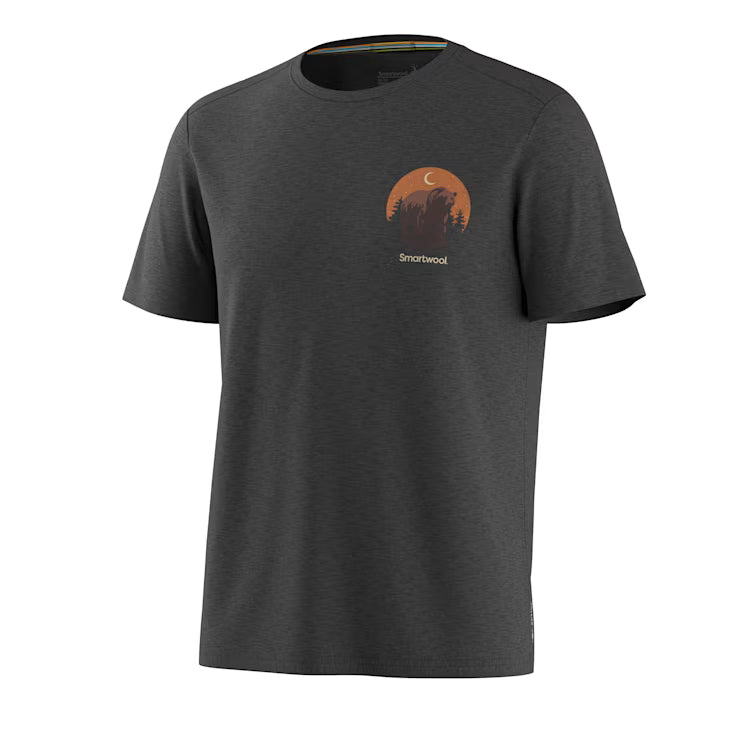 Men's Lunar Bear Active Short Sleeve Graphic Tee image 1
