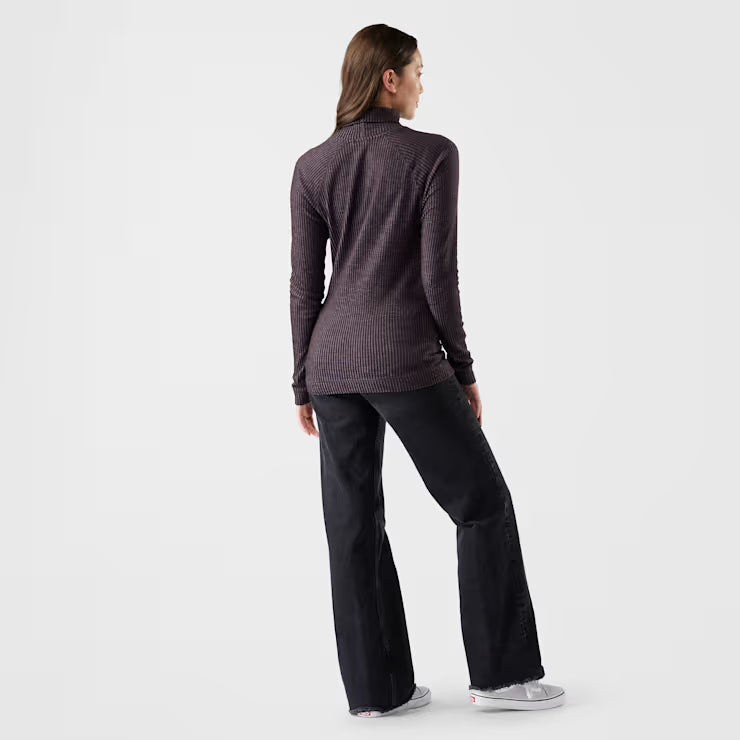 Women's Thermal Merino Rib Turtleneck image 1