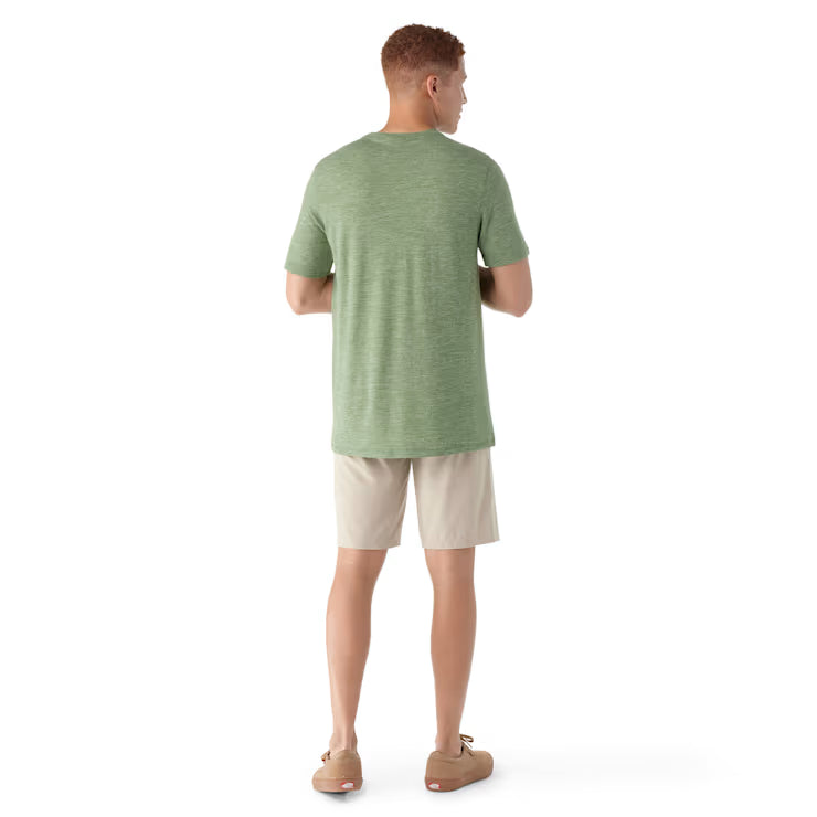 Men's Merino Hemp Blend Short Sleeve Pocket Tee image 1
