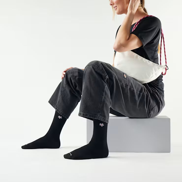 Women's Everyday Groovy Bloom Crew Socks image 1