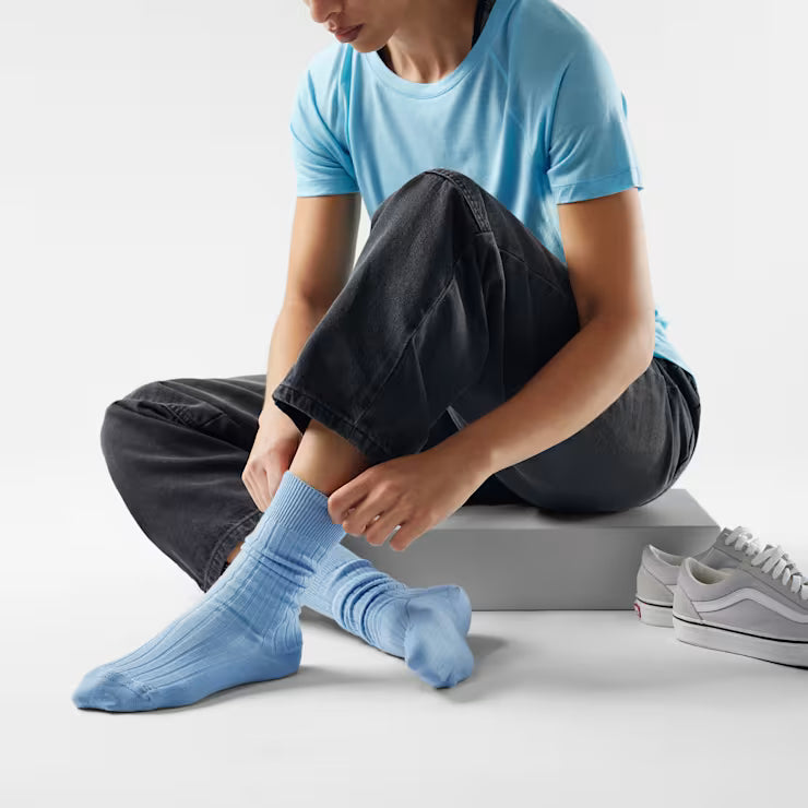 Women's Everyday Slouchy Rib Tall Crew Socks image 1