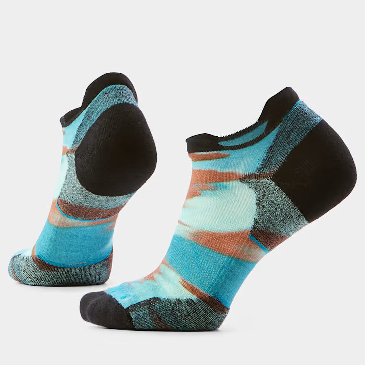 Women's Run Brushed Print Low Ankle Socks image 0