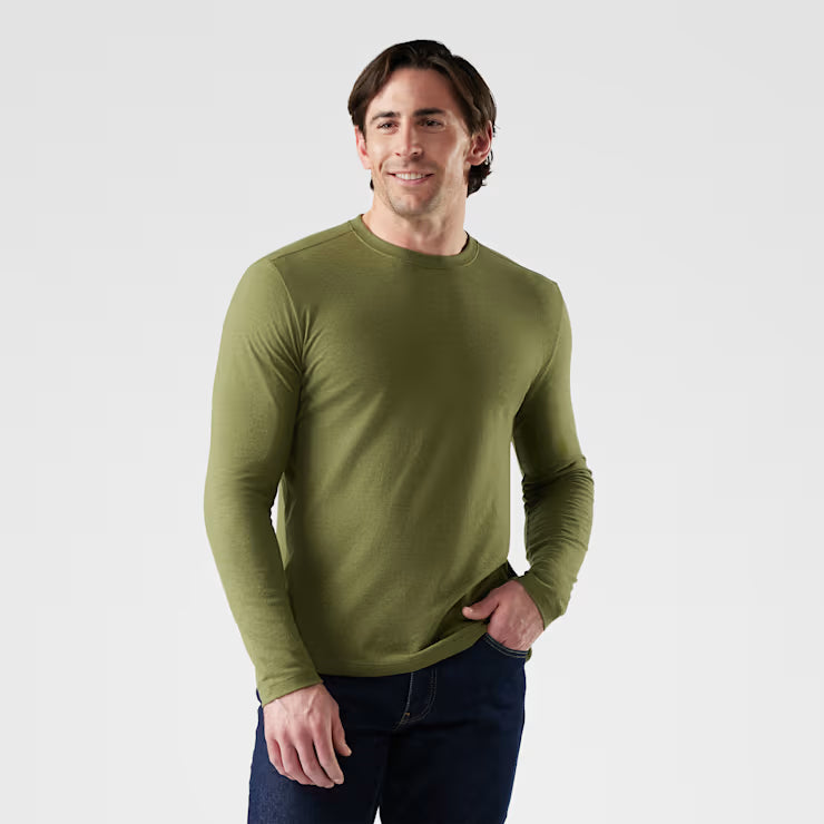 Men's Perfect Crew Long Sleeve Tee image 0