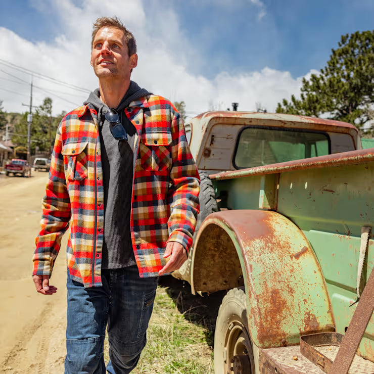 Anchor Line Shirt Jacket image 3