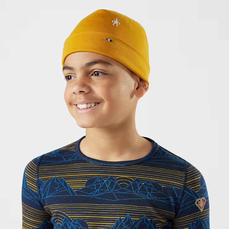 Kids' Thermal Merino Reversible Cuffed Beanie image 0