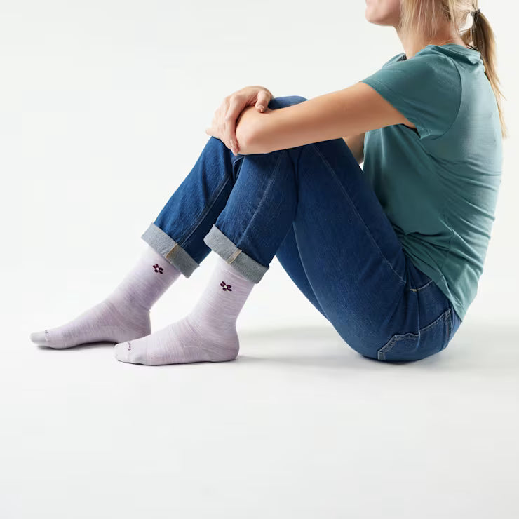 Women's Everyday Groovy Bloom Crew Socks image 1