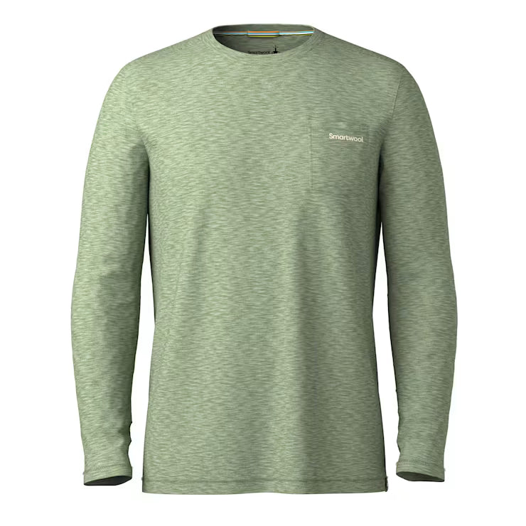 Men's Merino Hemp Blend Gear Up Long Sleeve Graphic Tee image 2