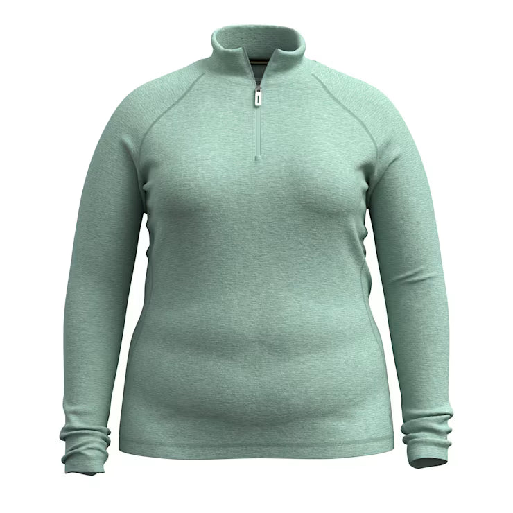 Women's Classic Thermal Merino Base Layer 1/4 Zip Plus image 2
