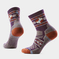 Women's Hike Retro Floral Mid Crew Socks image 0