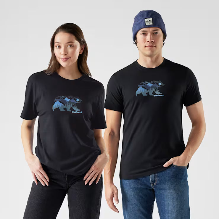 Bear View Short Sleeve Graphic Tee image 0