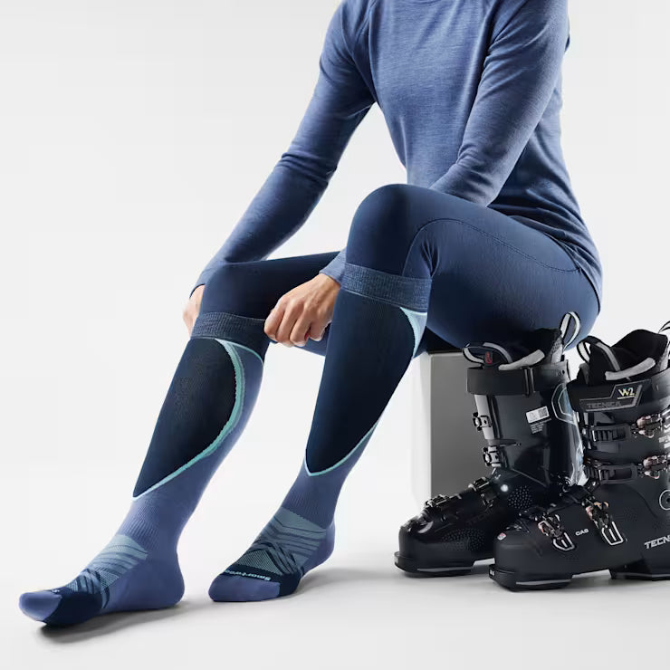 Women's Ski Extra Stretch Over The Calf Socks image 1