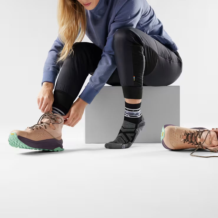 Women's Hike Zig Zag Valley Mid Crew Socks image 1